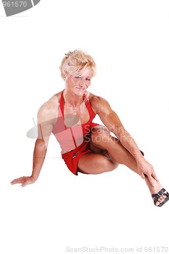 Image of Bodybuilding woman.