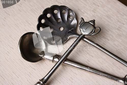 Image of Pewter Spoons