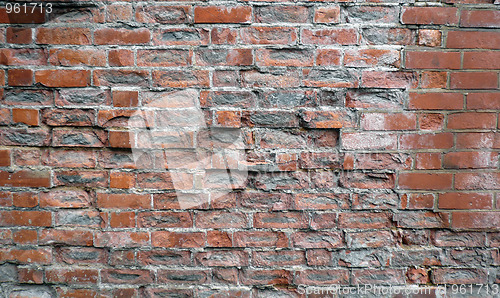 Image of grunge brickwall