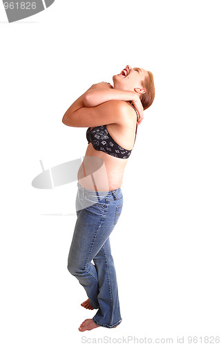 Image of Laughing woman.