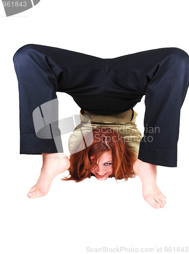 Image of Acrobatic girl.