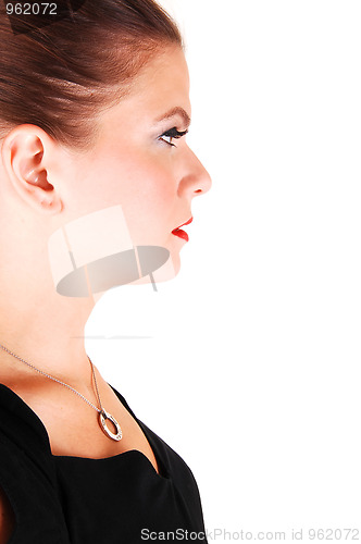 Image of Portrait of young woman.