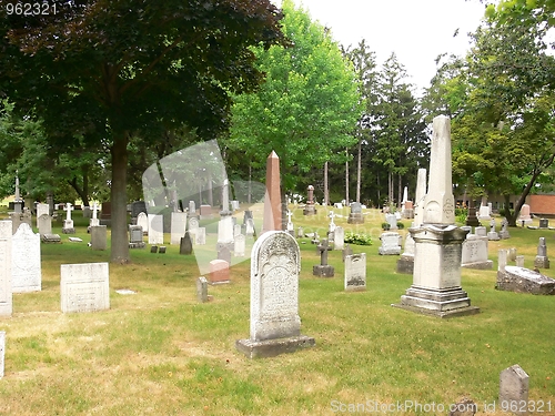 Image of Old cemetary. 