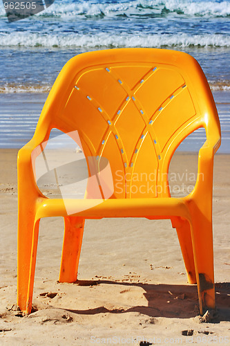 Image of The chair on the beach