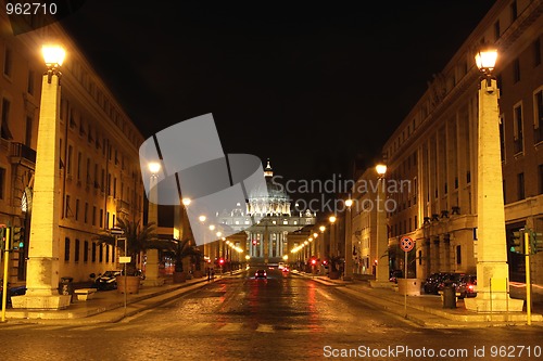 Image of Vatican City in Rome, Italy 