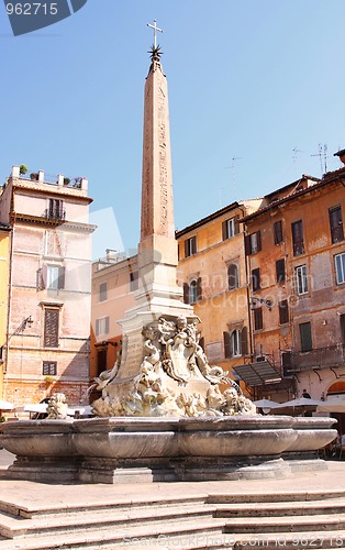 Image of Pantheon, in Rome, Italy 