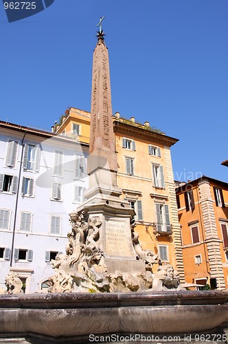 Image of Pantheon, in Rome, Italy 