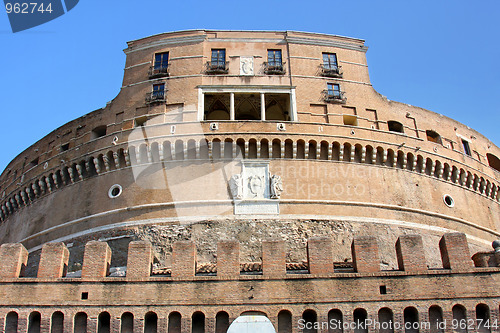Image of Castel Sant' Angelo in Rome, Italy 