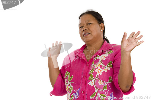Image of mature asian woman