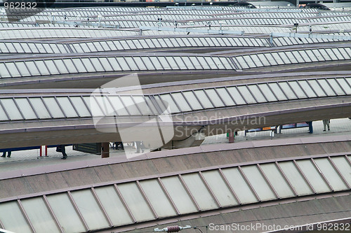 Image of Railway station abstract