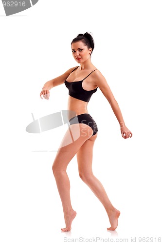 Image of beautiful fitness girl