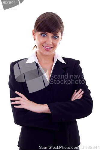 Image of  beautiful business woman