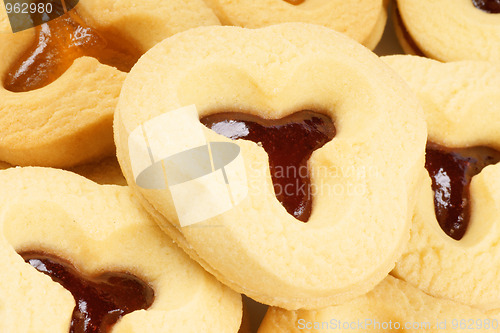 Image of Biscuits with jam