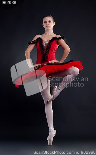 Image of beautiful ballerina