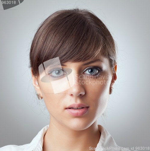 Image of business woman's face