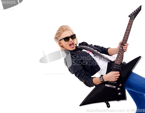 Image of Rock star girl