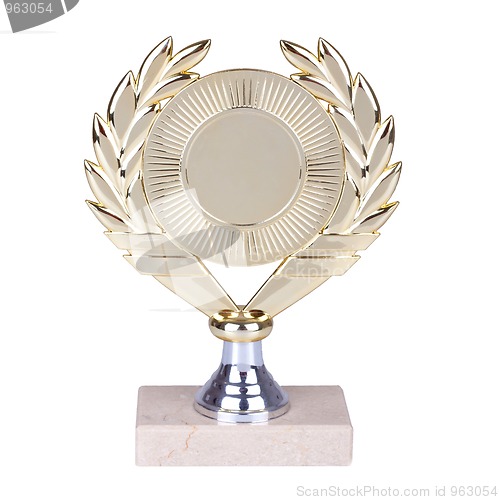 Image of golden trophy