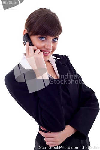 Image of Business woman on Phone