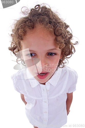 Image of surprised kid 