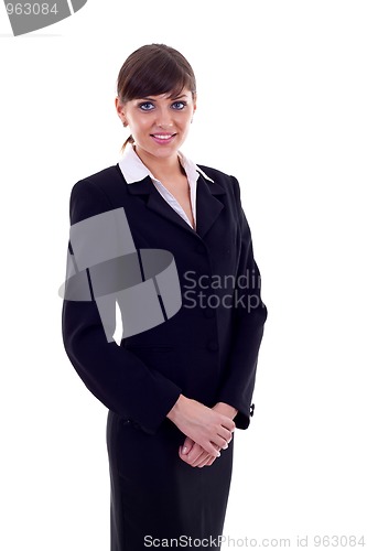 Image of Positive business woman