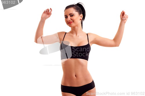 Image of athletic young woman