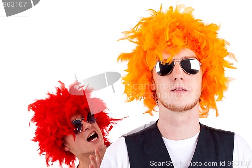 Image of two funny men
