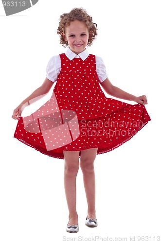 Image of Smiling little girl 