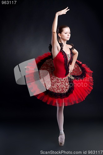 Image of picture of a ballerina