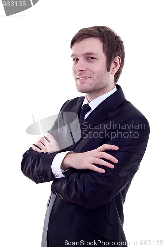 Image of smiling business man