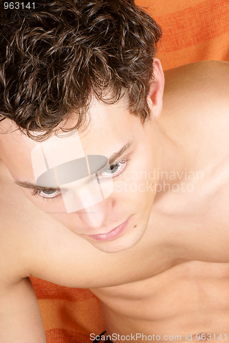 Image of Young man portrait