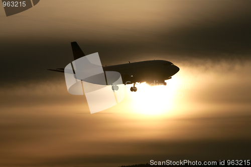 Image of Aircraft landing