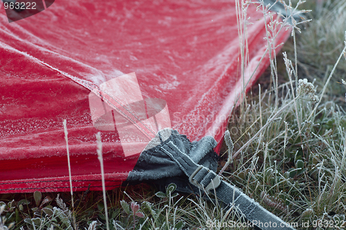 Image of Frozen tent