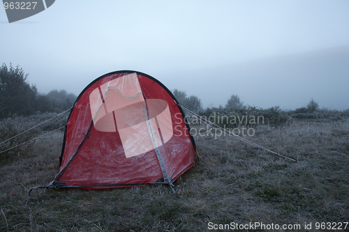 Image of Frosty tent