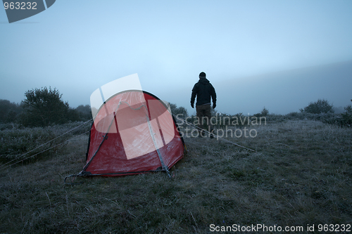 Image of Frosty tent 