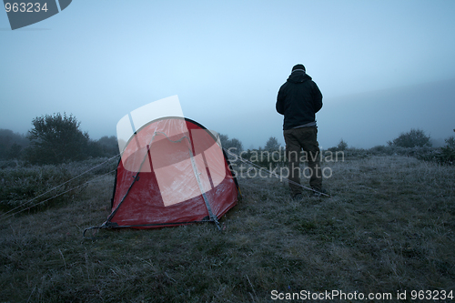 Image of Frosty tent