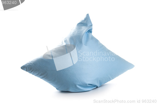 Image of blue pillow