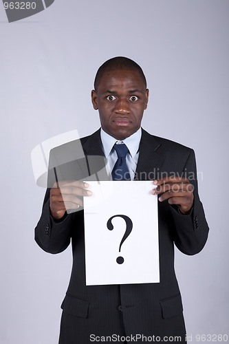 Image of Businessman question