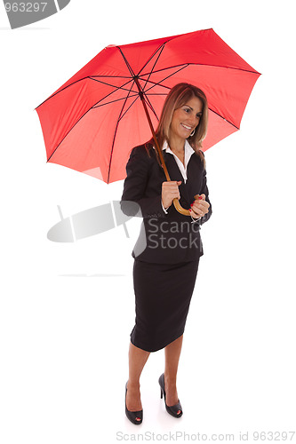Image of Insurance businesswoman