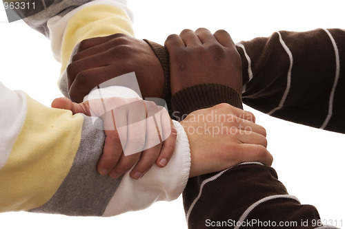 Image of multiracial team