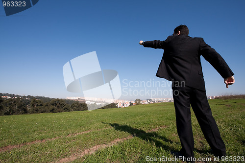 Image of Alone at the field