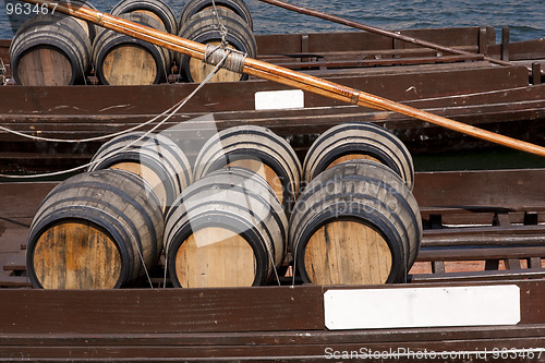 Image of Wine barrels