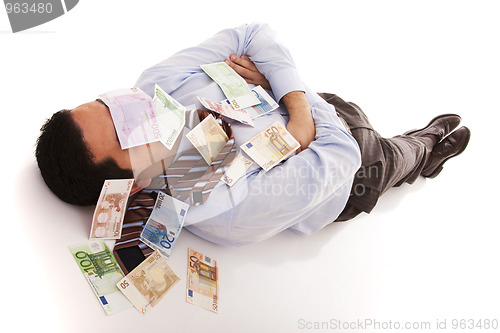 Image of Sleeping with the money