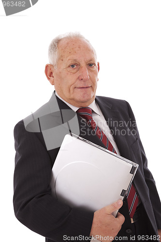 Image of Modern senior businessman 