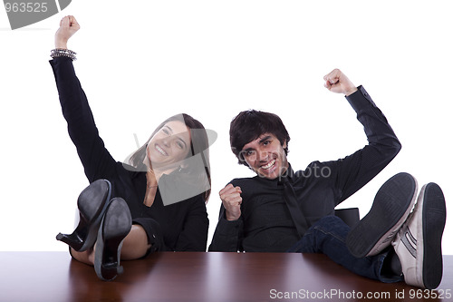 Image of Successful business team