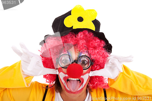 Image of funny clown