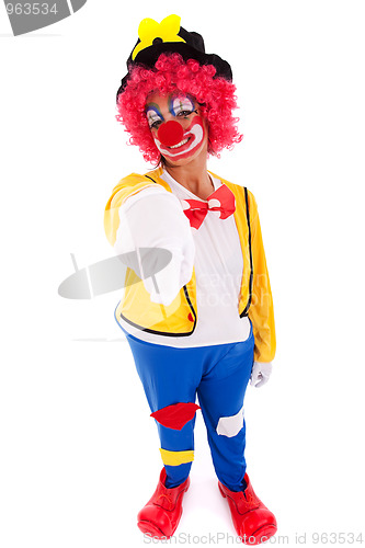 Image of funny clown