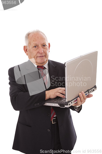 Image of Modern senior businessman 