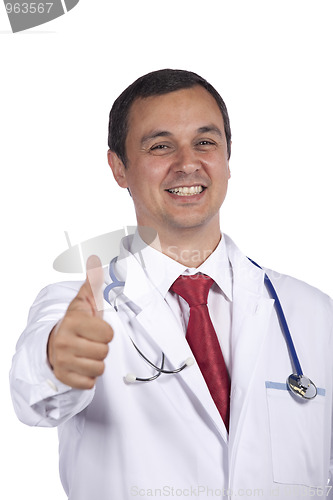 Image of Friendly male doctor