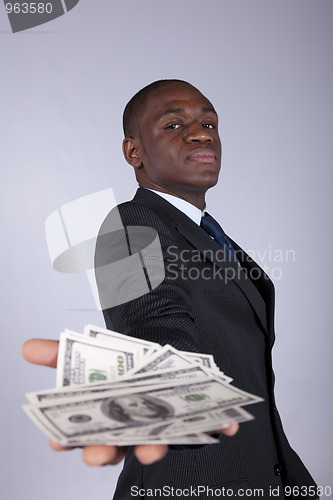 Image of Rich african businessman 