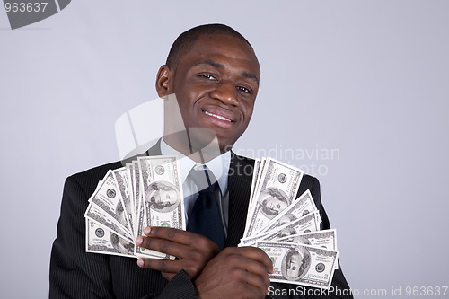 Image of Rich african businessman 